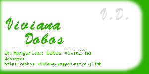 viviana dobos business card